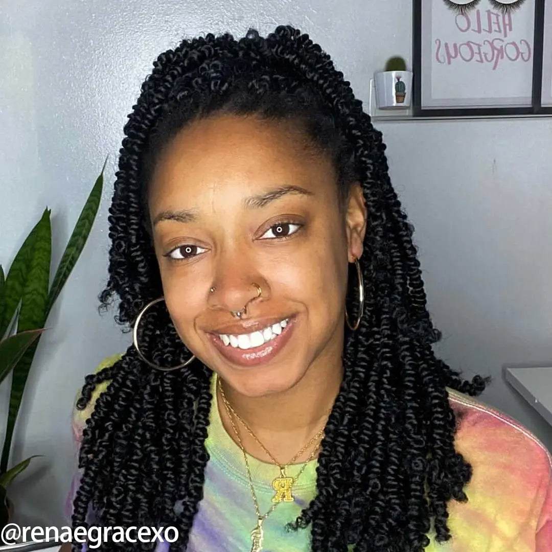Toyotress Bob Spring Twist Crochet Synthetic Braiding Hair Extensions